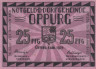  Бона. Германия. Оппург 25 пфеннигов 1921 год. Нотгельд. (XF) 