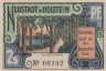  Бона. Германия. Нойштадт-ин-Хольштайн 25 пфеннигов 1921 год. Парк. Нотгельд. (XF) 