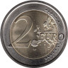  Ирландия. 2 евро 2009 год. 10 лет монетарной политики ЕС (EMU) и введения евро. 
