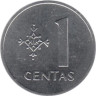  Литва. 1 цент 1991 год. 