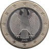  Германия. 1 евро 2002 год. Федеральный орёл. (A) 