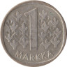  Финляндия. 1 марка 1964 год. Герб. 