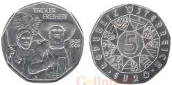 Австрия. 5 евро 2009 год. 200 лет Тирольскому восстанию.