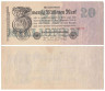  Бона. Веймарская республика 20.000.000 марок 1923 год. P-97b.1 (VF) 