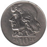  Польша. 10 злотых 1969 год. Тадеуш Костюшко. 