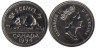  Канада. 5 центов 1994 год. Бобр. 