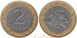 Литва. 2 лита 1998 год.