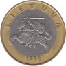  Литва. 2 лита 1998 год. 