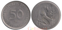 ФРГ. 50 пфеннигов 1974 год. (G)