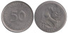  ФРГ. 50 пфеннигов 1974 год. (G) 