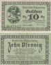 Бона. Германия. Рупольдинг 10 пфеннигов 1920 год. Нотгельд. (VF) 