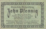  Бона. Германия. Рупольдинг 10 пфеннигов 1920 год. Нотгельд. (VF) 