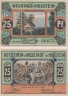  Бона. Германия. Нойштадт-ин-Хольштайн 25 пфеннигов 1921 год. Дом. Нотгельд. (XF) 