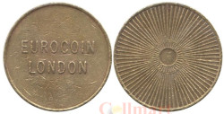 Великобритания. Жетон игровой Eurocoin Лондон.