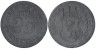  Германия. Фельберт. 25 пфеннигов 1917 год. Нотгельд. 