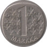  Финляндия. 1 марка 1990 год. Герб. 