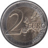  Словения. 2 евро 2017 год. 10 лет введению евро в Словении. 