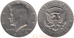 США. 1/2 доллара (50 центов) 1972 год. Джон Кеннеди. (D)