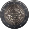  Литва. 2 евро 2025 год. Оборона страны. 
