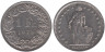  Швейцария. 1 франк 1979 год. Гельвеция. 
