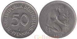 ФРГ. 50 пфеннигов 1974 год. (F)