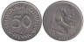  ФРГ. 50 пфеннигов 1974 год. (F) 