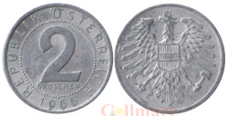Австрия. 2 гроша 1966 год. Герб.