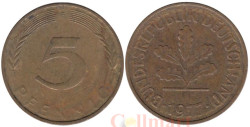 ФРГ. 5 пфеннигов 1977 год. (F)