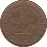  ФРГ. 5 пфеннигов 1977 год. (F) 