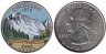  США. 25 центов 2006 год. Квотер штата Колорадо. цветное покрытие (P). 