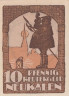  Бона. Германия. Нойкален 10 пфеннигов 1922 год. Нотгельд. (XF) 