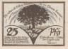  Бона. Германия. Виттенбург 25 пфеннигов 1922 год. Нотгельд. (XF) 
