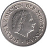  Нидерланды. 25 центов 1954 год. 