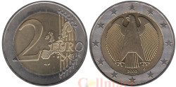 Германия. 2 евро 2003 год. Федеральный орёл. (G)