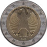  Германия. 2 евро 2003 год. Федеральный орёл. (G) 