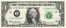  Бона. США 1 доллар 1999 год. Джордж Вашингтон. (Пресс) 