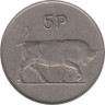  Ирландия. 5 пенсов 1969 год. Бык. 