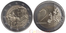 Люксембург. 2 евро 2024 год. 175 лет со дня смерти Великого Герцога Люксембурга Виллема II.
