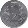  Индия. 2 рупии 2012 год. (° - Ноида) 