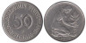  ФРГ. 50 пфеннигов 1975 год. (J) 