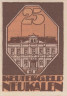  Бона. Германия. Нойкален 25 пфеннигов 1922 год. Нотгельд. (XF) 