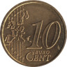  Франция. 10 евроцентов 2001 год. Сеятельница. 