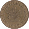  ФРГ. 5 пфеннигов 1949 год. (F) 