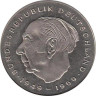 ФРГ. 2 марки 1976 год. Теодор Хойс, 20 лет Федеративной Республике (1949-1969). (F) 
