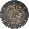  Люксембург. 2 евро 2024 год. 100 лет со дня введения в обращения монет с изображением литейщика. 
