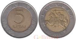 Литва. 5 лит 1998 год.