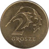  Польша. 2 гроша  2008 год. 