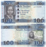  Бона. Южный Судан 100 фунтов 2019 год. Лев. (Пресс) 