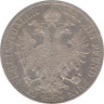  Австрия. 1 союзный талер 1858 год. Франц Иосиф I. (A) 