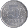 ГДР. 5 пфеннигов 1978 год. 